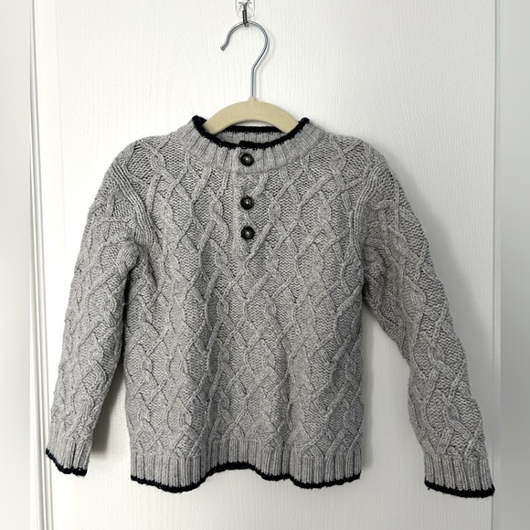 Janie and Jack, gently used wool blend sweater, size 2T. - Picture 1 of 5